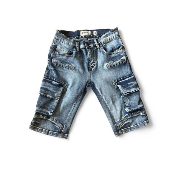 FWRD DENIM & Co. Men’s Loaded Twill Short Sz S Stretch Great Condition - Picture 1 of 9